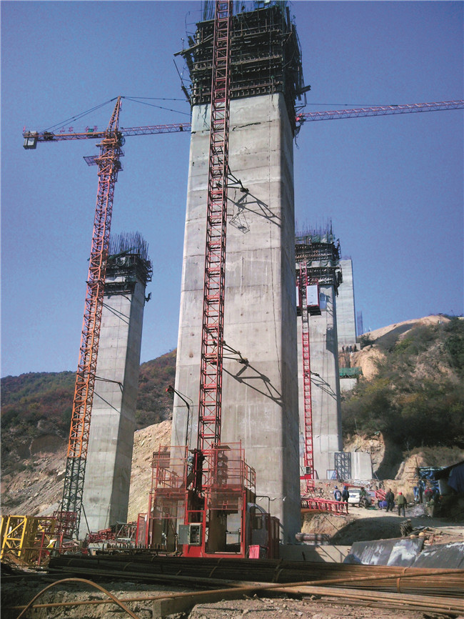 公司承建山西臨吉八標(biāo)項目建設(shè)現(xiàn)場